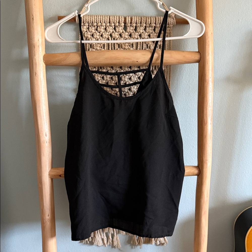 Chocolate Black Strappy Camisole
